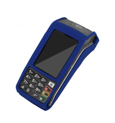 Housse bleue de protection pour TPE Ingénico gamme MOVE