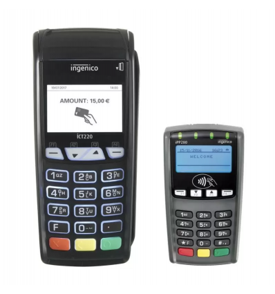Pack INGENICO ICT220 + INGENICO IPP280